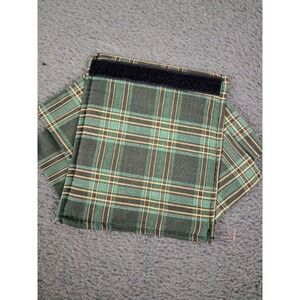 Longaberger Handle Gripper‎ Traditions Green Tartan Plaid Christmas Holidays NOS